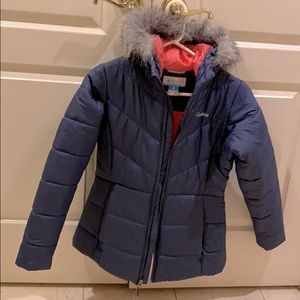 Girls Columbia puffer jacket